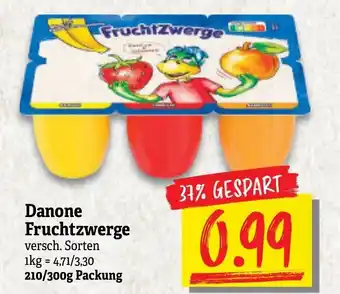 NP Discount Danone FruchtZwerge 210/300g Angebot