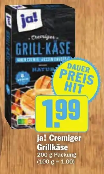 AEZ ja! Cremiger Grillkäse 200g Angebot