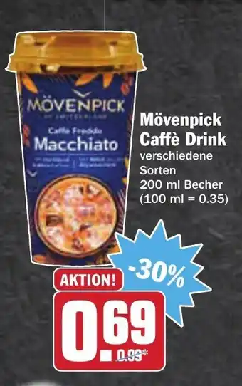 AEZ Mövenpick Caffè Drink 200ml Becher Angebot