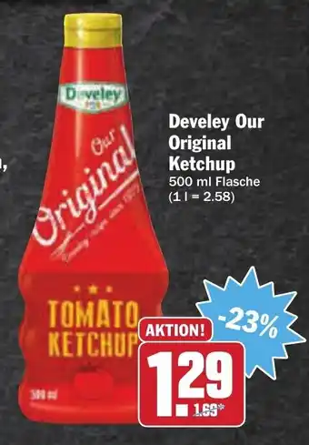 AEZ Develey Our Original Ketchup 500ml Angebot