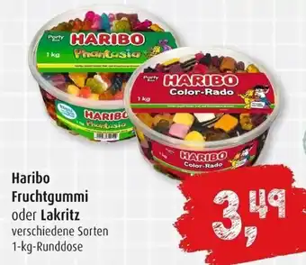 Markant Haribo Fruchtgummi oder Lakritz 1 kg Runddose Angebot