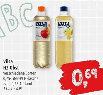 Markant Vilsa H2 Obst 0,75 Liter PET Flasche Angebot