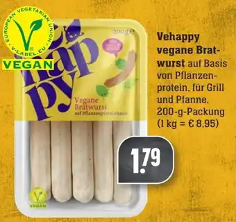 Edeka Neukauf Vehappy Vegane Bratwurst 200 g Packung Angebot