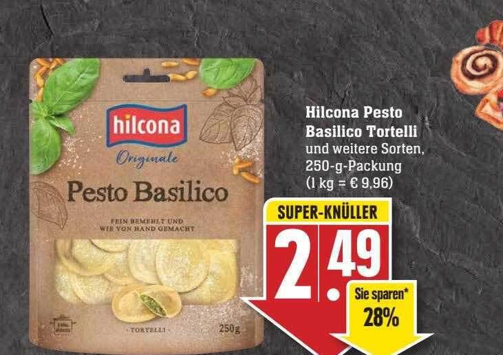 Hilcona pesto basilico tortelli Angebot bei ScheckinCenter