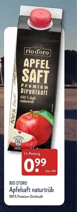 Aldi Nord Apfelsaft naturtrüb Angebot