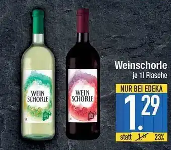 E-Center Weinschorle Angebot