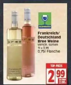 Edeka Frankreich-deutschand bree weine Angebot