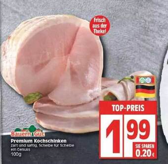 Edeka Premium kochschinken Angebot