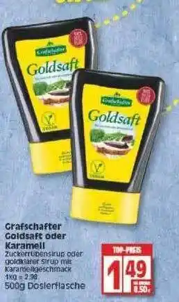 Edeka Grafschafter goldsaft oder karamell Angebot