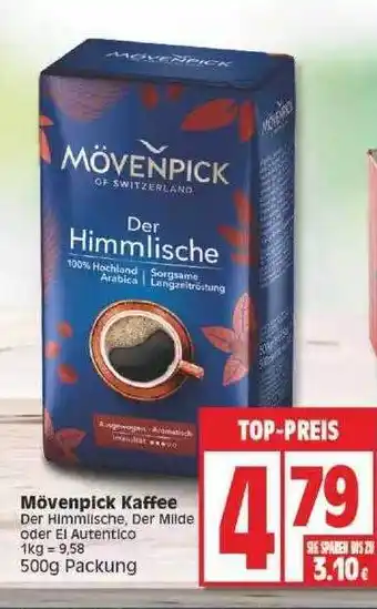 Edeka Mövenpick kaffee Angebot