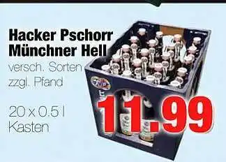 Edeka Scherer Hacker pschorr müncher hell Angebot