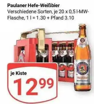 Globus Paulaner hefe-weißbier Angebot