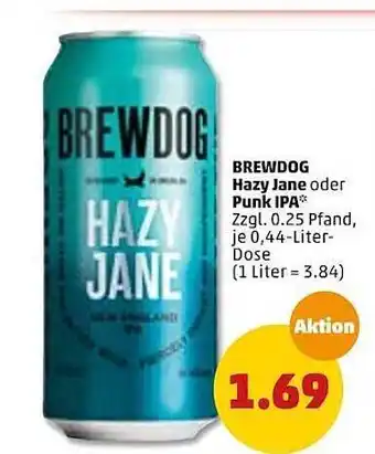 PENNY Brewdog hazy jane oder punk ipa Angebot