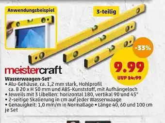 PENNY Meistercraft wasserwaagen-set Angebot