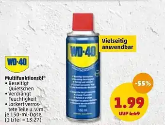 PENNY Wd-40 multifunktionsöl Angebot