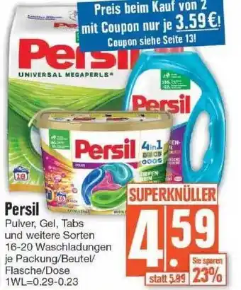 Edeka Persil Angebot