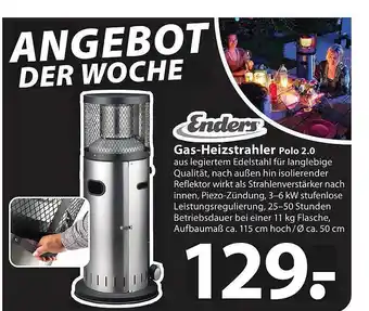 Famila Nord Ost Enders gas-heizstrahler polo 2.0 Angebot