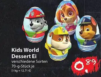 Famila Nord Ost Kids world dessert ei Angebot