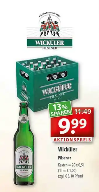 Getränkeland Wicküler pilsener Angebot