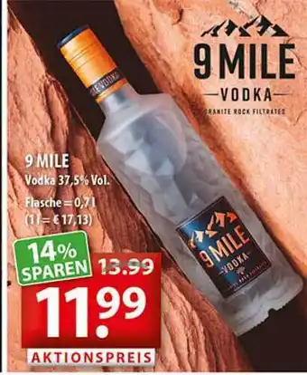 Getränkeland 9 mile vodka Angebot