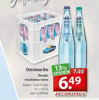 Getränkeland Christinen bio Angebot