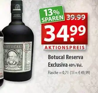 Getränkeland Botucal reserva exclusiva Angebot