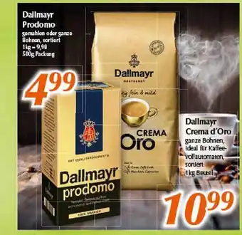 inkoop Dallmayr prodomo, dallmayr crema d'oro Angebot