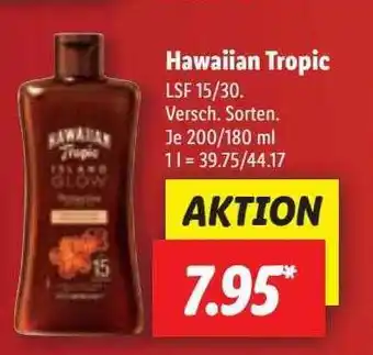 Lidl Hawaiian tropic Angebot