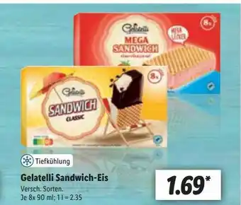 Lidl Gelatelli sandwich-eis Angebot