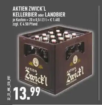 Marktkauf Aktien zwick'l kellerbier oder landbier Angebot