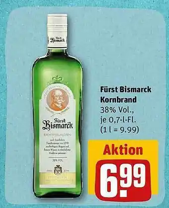 REWE Fürst bismarck kornbrand Angebot