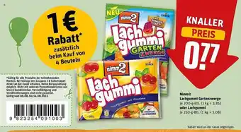 REWE Nimm2 lachgummi gartenzwerge oder lachgummi Angebot