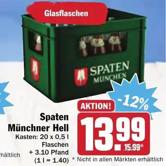 AEZ Spaten Münchner Hell 20x0,5L Angebot