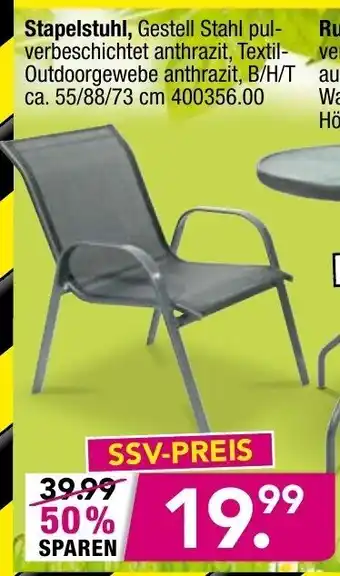 Möbel Boss Stapelstuhl Angebot