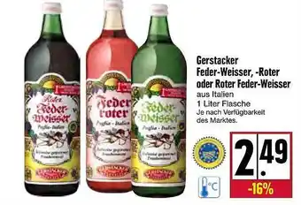 Kupsch Gerstacker feder-weisser, -roter oder roter feder-weisser Angebot