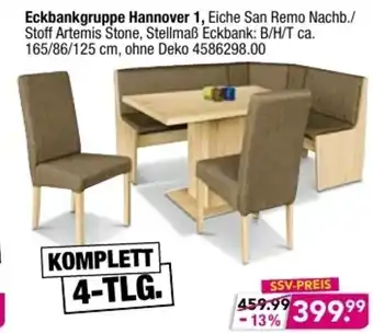 Möbel Boss Eckbankgruppe Hannover 1 Angebot