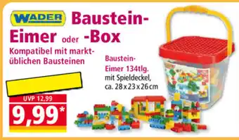 Norma Wader Baustein-Eimer oder Box Angebot