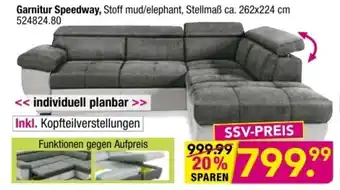 Möbel Boss Garnitur Speedway Angebot