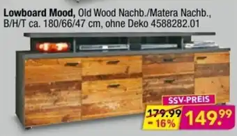 Möbel Boss Lowboard Mood Angebot