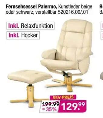 Möbel Boss Fernsehsessel Palermo Angebot