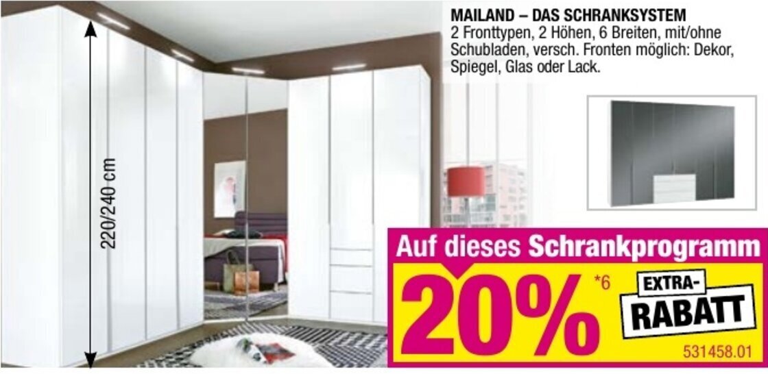 Mainland Das Schranksystem Angebot bei Möbel Boss