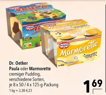 CITTI Markt Dr. Oetker Paula o. Marmorette 8*50/4*125g Angebot