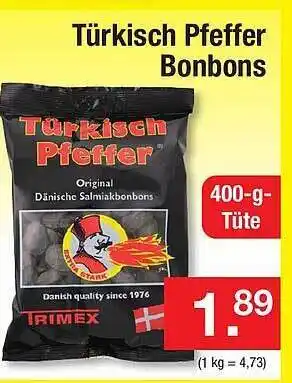 Zimmermann Türkisch pfeffer bonbons Angebot