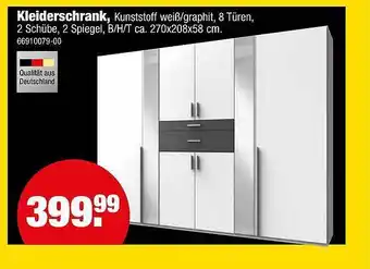 SB Lagerkauf Kleiderschrank Angebot