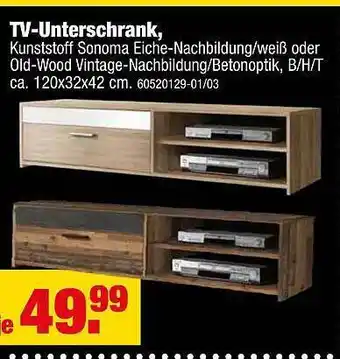 SB Lagerkauf Tv-unterschrank Angebot