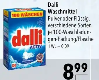 CITTI Markt Dalli Waschmittel 100WL Angebot