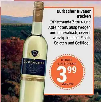 Aktiv Irma Durbacher rivaner trocken Angebot