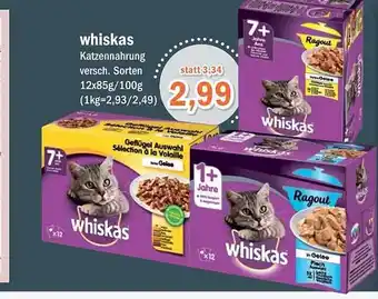 Aktiv Irma Whiskas katzennahrung Angebot