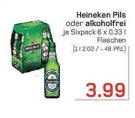 akzenta Heineken pils oder alkoholfrei Angebot