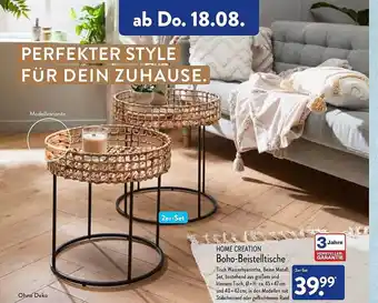 Aldi Nord Home creation boho-beistelltische Angebot